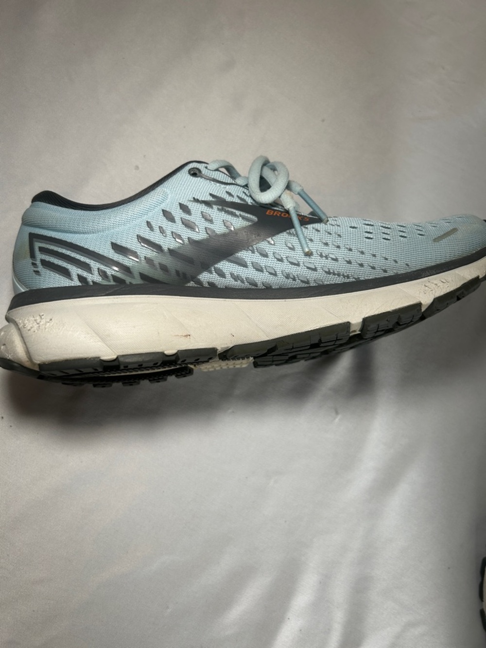 Brooks Ghost 13 Light Blue Running Athletic Shoes Size 8.5 - Picture 8 of 16